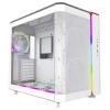 MONTECH KING 95 PRO Tempered Glass ARGB midi tower PC skříň bílá