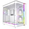 MONTECH KING 95 PRO Tempered Glass ARGB midi tower PC skříň bílá