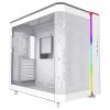 MONTECH KING 95 Tempered Glass ARGB midi tower PC skříň bílá