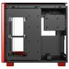 MONTECH KING 95 Tempered Glass ARGB midi tower PC skříň červená