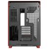 MONTECH KING 95 Tempered Glass ARGB midi tower PC skříň červená