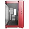 MONTECH KING 95 Tempered Glass ARGB midi tower PC skříň červená