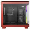 MONTECH KING 95 Tempered Glass ARGB midi tower PC skříň červená