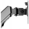 Neomounts WL90-325BL1 držák na zeď pro monitor 1 Displej: (s) 43,2 cm (17) - 81,3 cm (32) černá odkládací místo na klávesnici, nastavitelná výška, naklápěcí,