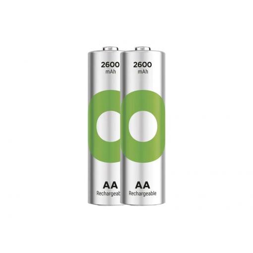 Baterie AA (R6) nabíjecí 1,2V/2600mAh GP Recyko 2ks