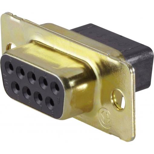 TE Connectivity AMPLIMITE HD-20 (HDP-20) 205205-2 D-SUB zásuvková lišta 180 ° Pólů: 15 1 ks