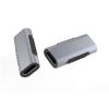 Spojka USB-C Female na USB-C Female, hliníková, 5 A / 100 W
