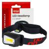 Čelovka LED COB 1800 mAh AMiO h_t198, USB nabíjení, pohybový senzor