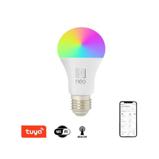 Smart LED žárovka E27 14W RGB+CCT IMMAX NEO Lite 07794L WiFi Tuya
