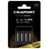 Blaupunkt mikrotužková baterie AAA alkalicko-manganová 1.5 V 4 ks