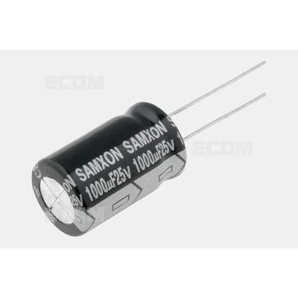 Elektrolytický kondenzátor radiální 2200 µF / 50 V, 105 °C, RM 7,5 mm