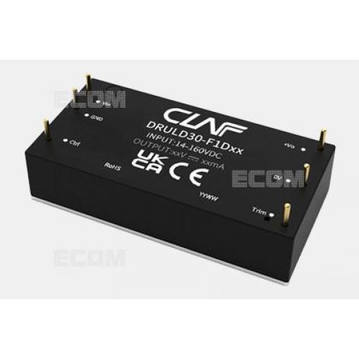 DC/DC měnič DRULD30-F1D12, 12 V / 2,5 A, izolovaný, 110 V vstup