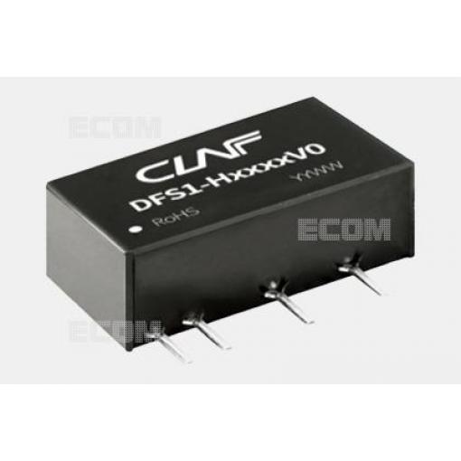 DC/DC měnič DFS1-H0505V0, 5 V / 200 mA, izolovaný, SIP7