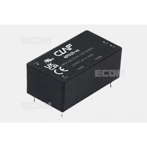 AC/DC měnič CLF APD20-24, 24 V / 0,83 A, izolovaný