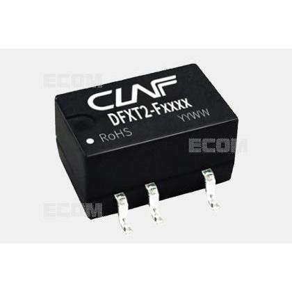 DC/DC měnič DFXT2-F1215, 12 V na 15 V, 133 mA, izolovaný, DIP-8 SMD