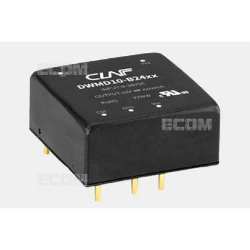 DC/DC měnič DWMD10-B2405D4S, 24 V → 5 V / 2 A, DIN