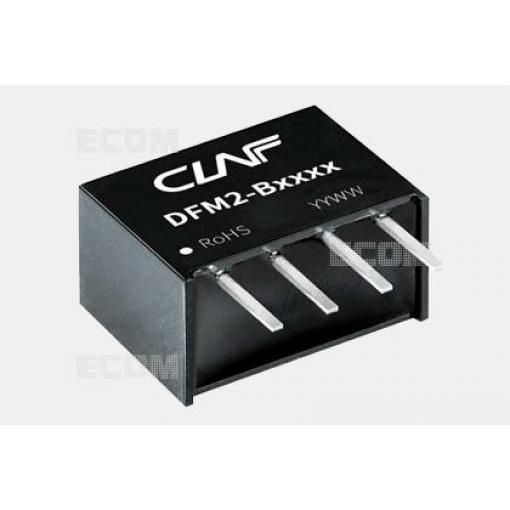 DC/DC měnič DFM2-B0512, 5 V → 12 V, 167 mA, izolovaný