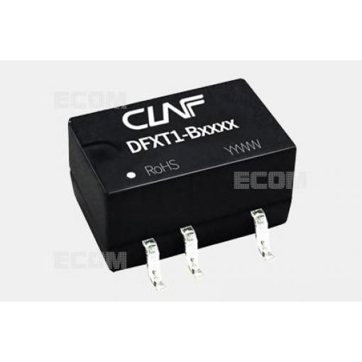 DC/DC měnič DFXT1-B2405, 24 V na 5 V, 200 mA, izolovaný, DIP-8 SMD