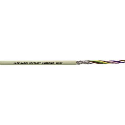 LAPP 0034510-1 datový kabel UNITRONIC® LiYCY 10 x 0.34 mm² šedá metrové zboží
