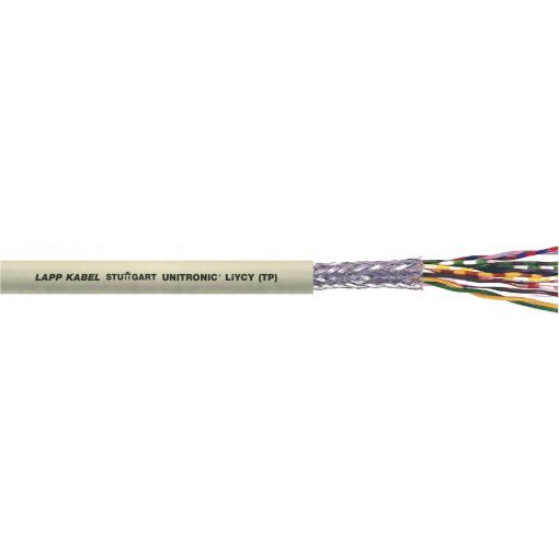 LAPP 35803-1 datový kabel UNITRONIC® LiYCY (TP) 6 x 2 x 0.25 mm² šedá metrové zboží