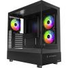 Phanteks XR Tempered Glass midi tower PC skříň černá