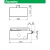 Metro24Kit - sada podzemních 24V pohonů pro křídlovou bránu