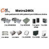 Metro24Kit - sada podzemních 24V pohonů pro křídlovou bránu