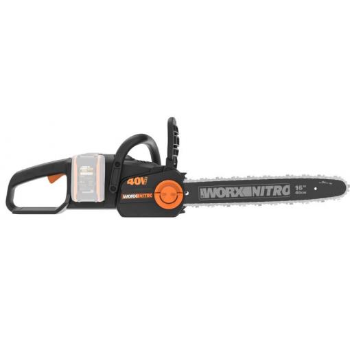WG385E.9 - Aku řetězová pila 2x20V NITRO 40cm - bez akumulátoru - Powershare