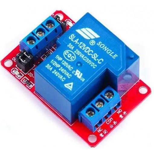 Spínací modul s relé 1× 12 V DC, kontakt 230 V AC / 30 A
