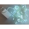 Vánoční řetěz 100 LED, 10 m, studená bílá, IP44