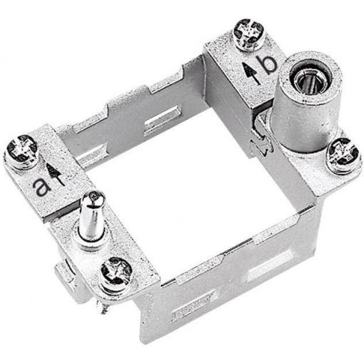 Vložky průmyslových konektorů řady Han® DD-Modul 09140060313 HARTING Množství: 1 ks rám nosiče modulu