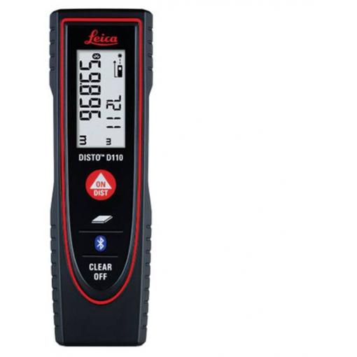 Leica D110 laserový měřič vzdálenosti Bluetooth, dokumentární aplikace 60 m