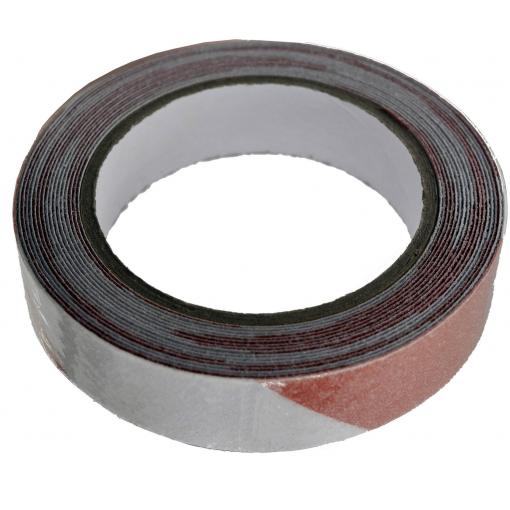 TOOLCRAFT ANST259M-RW vytyčovací lepicí páska ANST259M-RW červená, bílá (d x š) 9 m x 25 mm 1 ks