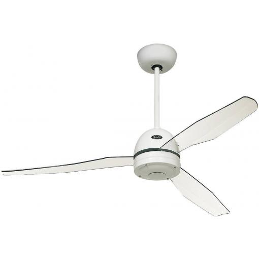 CasaFan Libelle stropní ventilátor 82 W (Ø x v) 132 cm x 320 mm lakovaná bílá s dálkovým ovládáním