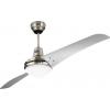 CasaFan Mirage stropní ventilátor 53 W (Ø x v) 142 cm x 395 mm chrom (kartáčovaný) s dálkovým ovládáním, s osvětlením, vhodný i pro zimní provoz