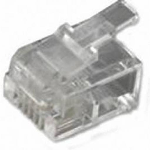 MH Connectors MHRJ126P4CR, 6510-0104-03, RJ11, 1 ks