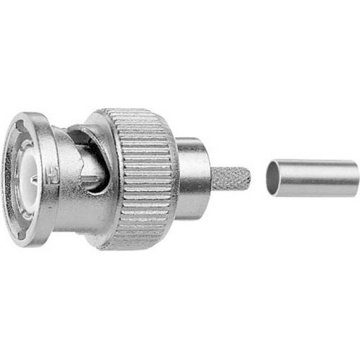 Telegärtner 100023314 100023314 BNC konektor zástrčka, rovná 50 Ω 1 ks