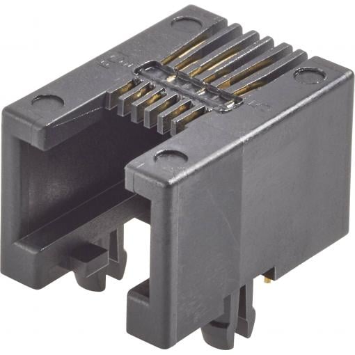 FCI Modular jacks, 90511-001LF, konektor RJ, RJ10, CAT 3, 1 ks