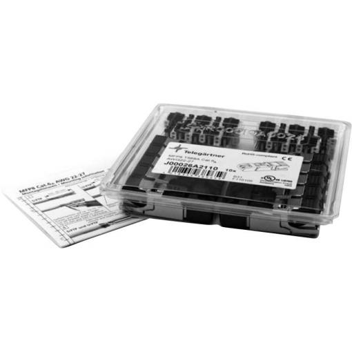 Telegärtner 100023042, 100023042, RJ45, CAT 6A, 10 ks