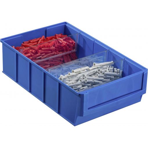 Allit 456530 skladový box (d x š x v) 185 x 300 x 81 mm modrá 1 ks