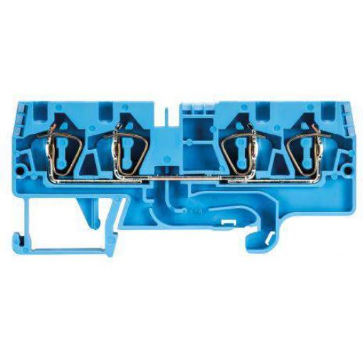 Duo-Durchgangsklemme fasis N/A WKFN 4 D2/2/35 BLAU modrá Wieland Electric 1 ks