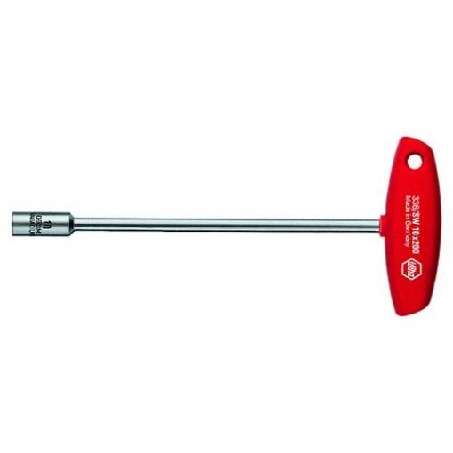 Wiha Sechskant-Steckschlüssel 8x200mm T-Griff plus6 dílnu šroubovák s nástrčným klíčem Velikost klíče: 8 mm Délka dříku: 200 mm