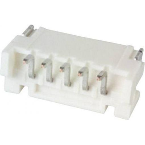 JST PH vestavná pinová lišta (standardní) 5, rozteč 2 mm, S5B-PH-SM4-TB (LF)(SN), 1 ks