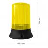 LAMP-LED-FULL - univerzální LED výstražná lampa 12/24/230V