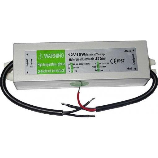 LED driver spínaný zdroj 12 V DC / 10 W, IP67