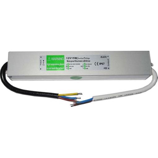 LED driver spínaný zdroj 12 V DC / 15 W, IP67