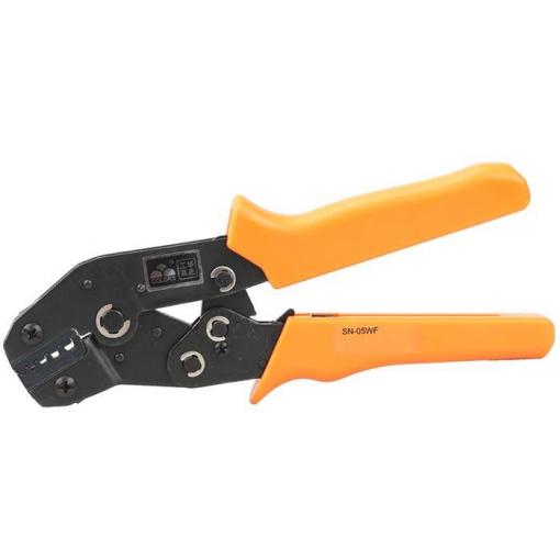 Lisovací kleště SN-05WF pro dutinky 0,5–6 mm²