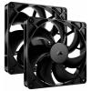 Corsair CO-9050191-WW PC větrák s krytem černá (š x v x h) 140 x 25 x 140 mm