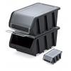 Plastový úložný box TRUCK PLUS 195×120×90 mm, černý, uzavíratelný
