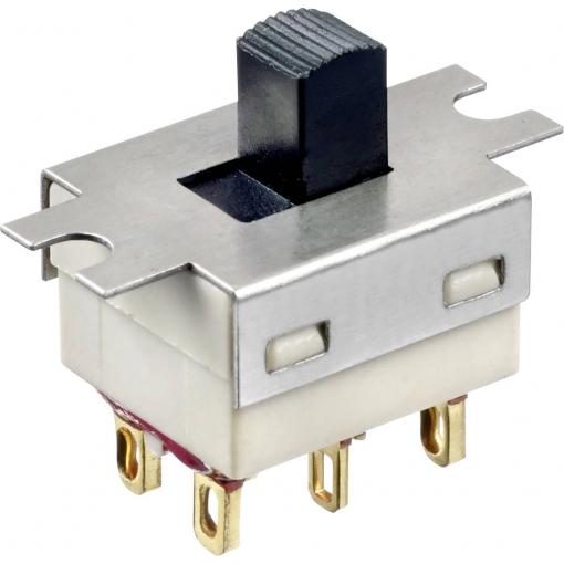 APEM GH36S000001 G Series posuvný přepínač 20 V/DC 1x zap/(zap) 1 ks